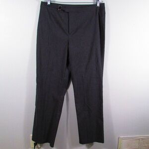 Giorgio Fiorelli Vintage Dark Gray Wide Leg Pants